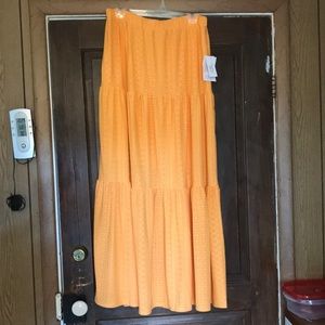 Lularoe Poppy eyelet Skirt NWT